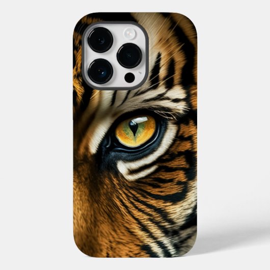 Auge des Tigers Case-Mate iPhone Hülle (Rückseite)