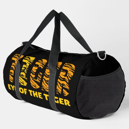 Auge des Tigers Duffle Bag (Rechte Ecke)