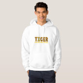 Auge des Tigers Hoodie (Vorne ganz)
