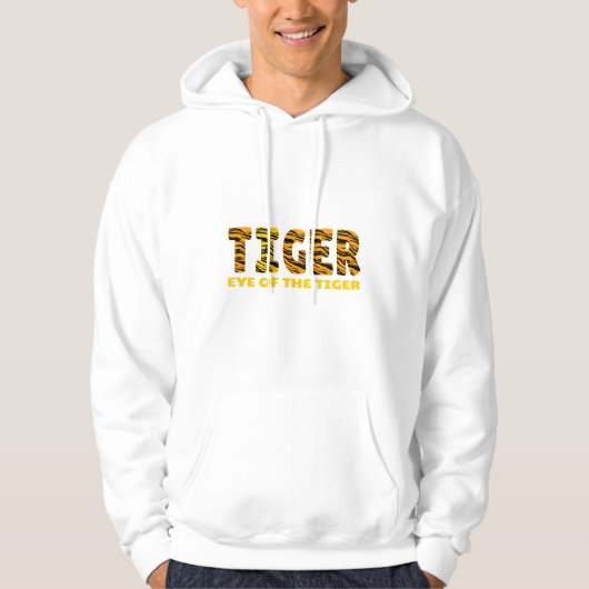 Auge des Tigers Hoodie (Vorderseite)