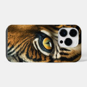 Auge des Tigers iPhone Hülle (Rückseite (Horizontal))
