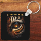 Auge des Tigers Schlüsselanhänger (Rückseite)