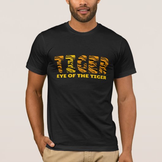 Auge des Tigers T-Shirt (Vorderseite)