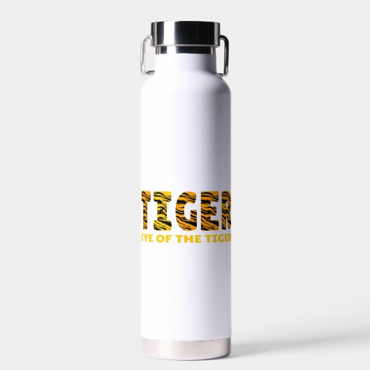 Auge des Tigers Trinkflasche (Vorne)