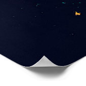 Auge des Universums (AI) Poster (Ecke)