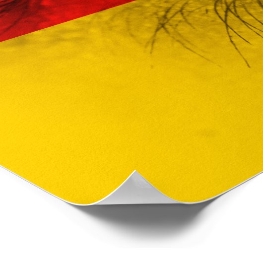 Auge Deutschlands Poster (Ecke)