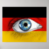 Auge Deutschlands Poster (Vorne)