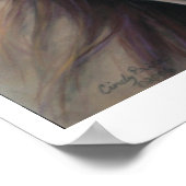 Auge - drucken poster (Ecke)