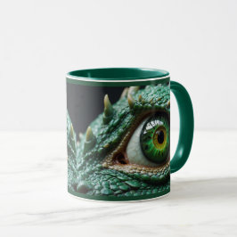Auge eines Drachen Fantasiekunst Tasse