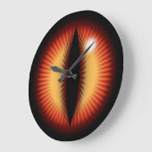 Auge eines Drachen Große Wanduhr (Winkel)