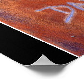 Auge eines durchdachten poster (Ecke)