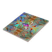 Auge eines mehrdimensionalen Sturms Fliese (Seite)