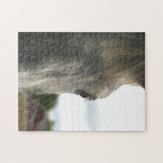 Auge eines Pferdes Puzzle (Horizontal)