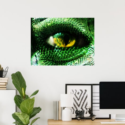 Auge eines ... ? poster (Heimbüro)