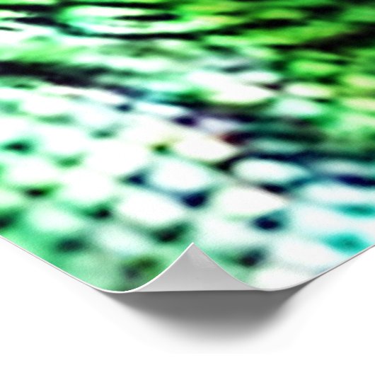 Auge eines ... ? poster (Ecke)