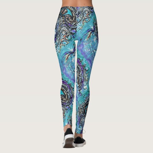 Auge eines Seemanners Leggings (Rückseite)