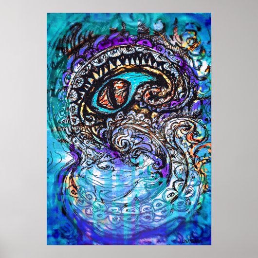 Auge eines Seemanners Poster (Vorne)