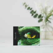 Auge eines ... ? visitenkarte (Stehend Vorderseite)