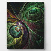 Auge für Auge Abstrakt Art Plaque Fotoplatte (Vorderseite)
