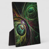 Auge für Auge Abstrakt Art Plaque Fotoplatte (Seite)