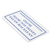 AUGE FÜR EIN AUGE BLÄTTER, DIE SIE SOWOHL BLIND MA MAGNET (Rechte Seite)