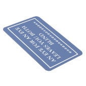 AUGE FÜR EIN AUGE BLÄTTER SIE SOWOHL BLIND MAGNET  (Rechte Seite)