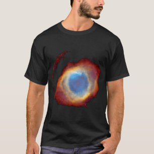 Auge Gottes - Helix Planetärer Nebel NGC 7293 Hubb T-Shirt