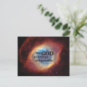 Auge Gottes Postkarte (Stehend Vorderseite)