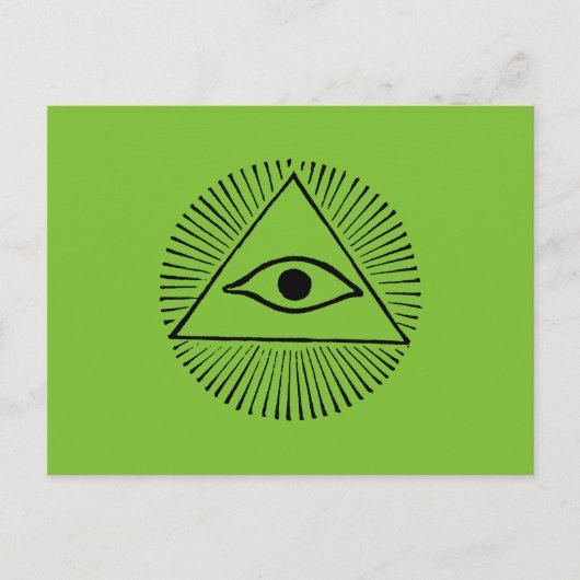 Auge Gottes Postkarte (Vorderseite)