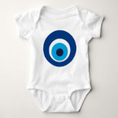 auge Grieche Baby Strampler (Vorderseite)