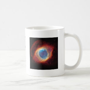 Auge Helix Nebula Sterne Kosmische Wolken Name Kaffeetasse
