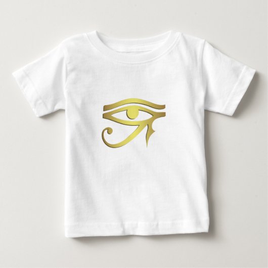 Auge horus des ägyptischen Symbol-Baby-Shirts Baby T-shirt (Vorderseite)