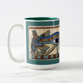 Auge Horus Wadjet Tasse Ägyptische Kunst (Links)