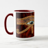Auge Horus Wadjet Tasse Ägyptische Kunst (Links)