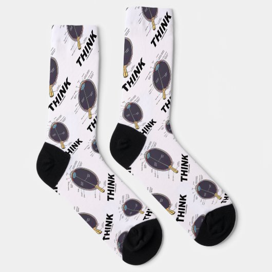 Auge (I) Anatomisch-griechischer Spaß Socken (Rechts)