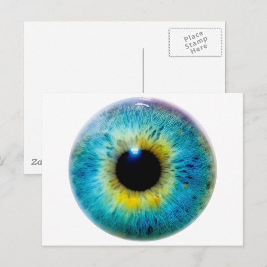 Auge I Postkarte (Vorne/Hinten)