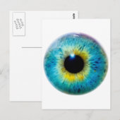 Auge I Postkarte (Vorne/Hinten)