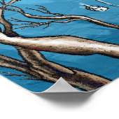 Auge im Himmel Poster (Ecke)