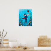 Auge im Himmel Poster (Küche)