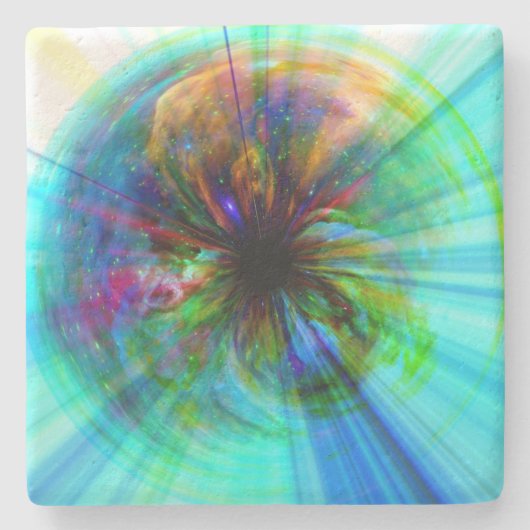 Auge im Orion-Nebel Steinuntersetzer (Vorderseite)