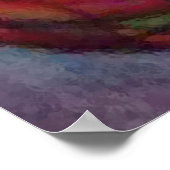 Auge in Calyx von Vicktorya Stone Poster (Ecke)