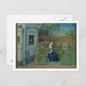 Auge in ihrem Garten. Die inhaftierten Ritter Pala Postkarte (Vorne/Hinten)