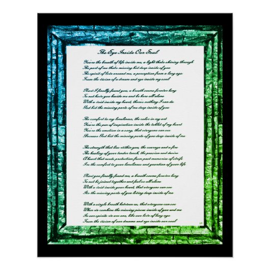 Auge in unserem Soul Poster (Vorderseite)