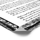 Auge in unserem Soul Poster (Ecke)