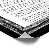 Auge in unserem Soul Poster (Ecke)