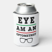 Auge ist ein Optometriker Funny Optometrie Dosenkühler (Kanne Rückseite)