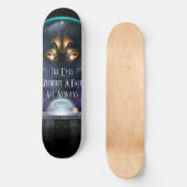 Auge ist ohne Gesichtskateboard Skateboard (Vorderseite)