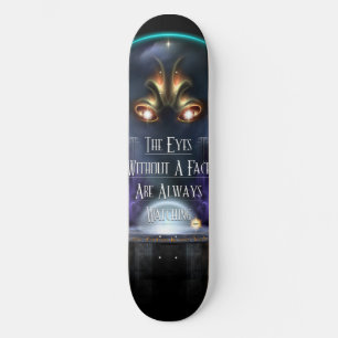 Auge ist ohne Gesichtskateboard Skateboard