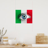 Auge Italiens Poster (Küche)