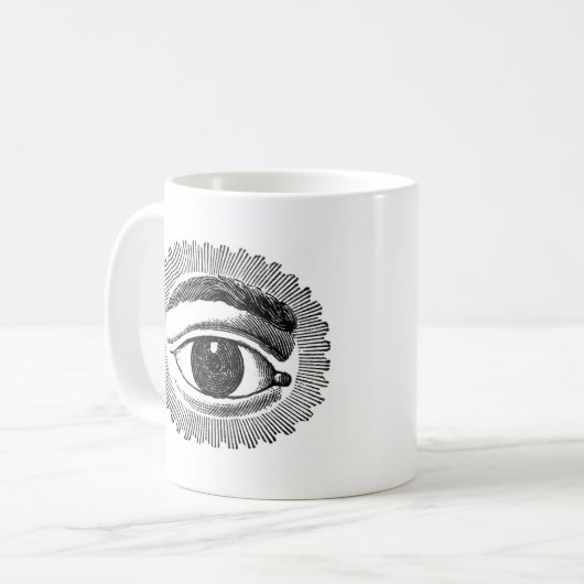 Auge Kaffeetasse (Vorderseite Links)
